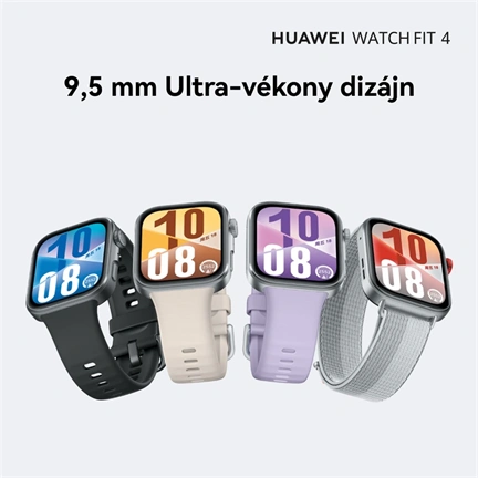 Huawei Watch Fit 4 okosóra, ezüst