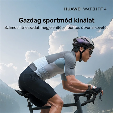 Huawei Watch Fit 4 okosóra, ezüst