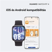 Huawei Watch Fit 4 okosóra, ezüst