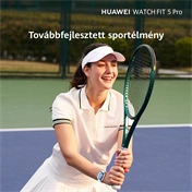 Huawei Watch Fit 5 Pro okosóra, fehér