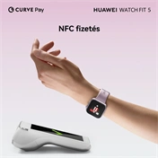 Huawei Watch Fit 5 okosóra, fekete