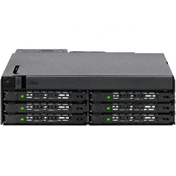 ICY DOCK 6 x 2.5" SAS/SATA SSD/HDD & Ultra Slim ODD Backplane Cage for External 5.25" Bay
