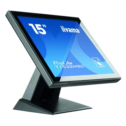 IIYAMA 38.0cm (15")   T1532MSC-B5X  4:3  M-Touch HDMI+DP Spk