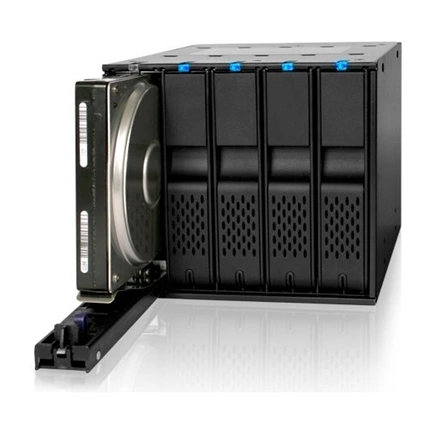 Icy Dock FlexCage MB975SP-B Tray-less 5x3.5" HDD in 3x5.25" Bay SATA Hot Swap Rack / Cage / Module Icy Dock FlexCage MB975SP-B Tray-less 5x3.5" HDD in 3x5.25" Bay SATA Hot Swap Rack / Cage / Module
