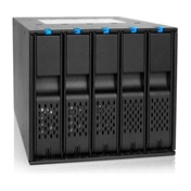 Icy Dock FlexCage MB975SP-B Tray-less 5x3.5" HDD in 3x5.25" Bay SATA Hot Swap Rack / Cage / Module Icy Dock FlexCage MB975SP-B Tray-less 5x3.5" HDD in 3x5.25" Bay SATA Hot Swap Rack / Cage / Module