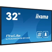 Iiyama ProLite LH3260HS-B1AG professzionális kijelző, LFD 32" FHD VA Android