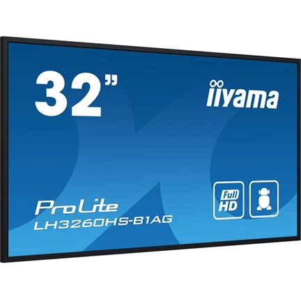 Iiyama ProLite LH3260HS-B1AG professzionális kijelző, LFD 32" FHD VA Android