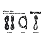 Iiyama ProLite LH3260HS-B1AG professzionális kijelző, LFD 32" FHD VA Android