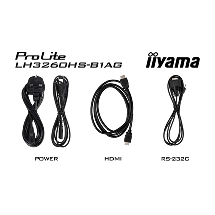 Iiyama ProLite LH3260HS-B1AG professzionális kijelző, LFD 32" FHD VA Android