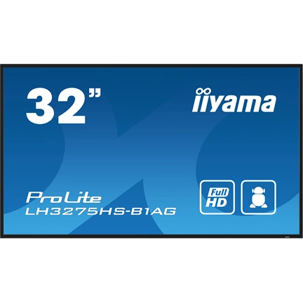 Iiyama ProLite LH3275HS-B1AG professzionális kijelző, LFD 32" FHD IPS Android