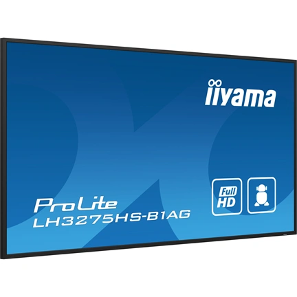Iiyama ProLite LH3275HS-B1AG professzionális kijelző, LFD 32" FHD IPS Android