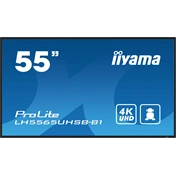 Iiyama ProLite LH5565UHSB-B1 professzionális kijelző, LFD 55" 4K UHD IPS Android