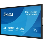 Iiyama ProLite T4329AS-B1AG interaktív PCAP érintőkijelző 43" UHD VA, Android 14