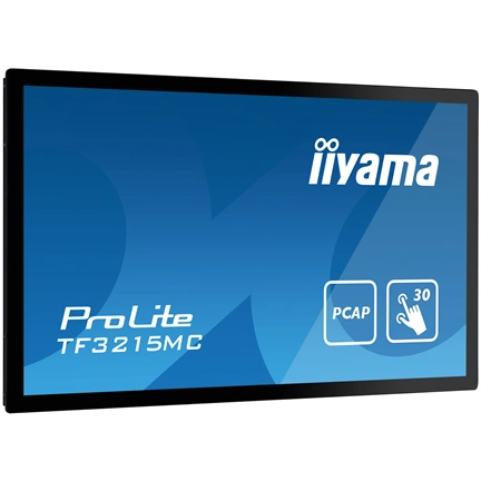 Iiyama ProLite TF3215MC-B2 30 pontos kapacitív érintőképernyős monitor - 32" FHD VA