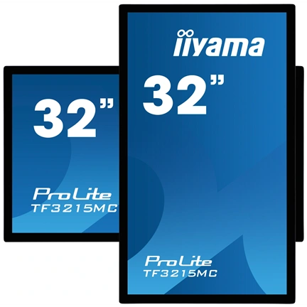 Iiyama ProLite TF3215MC-B2 30 pontos kapacitív érintőképernyős monitor - 32" FHD VA