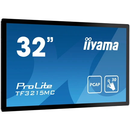 Iiyama ProLite TF3215MC-B2 30 pontos kapacitív érintőképernyős monitor - 32" FHD VA