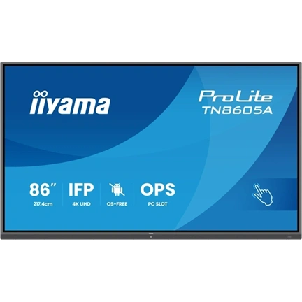 Iiyama ProLite TN8605A-B1AG 86" OS-Free Professional Touch Display