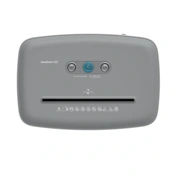 Iratmegsemmisítő, konfetti, 12 lap, HP "Oneshred 12CC", világosszürke
