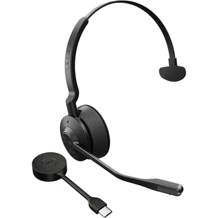 Jabra Engage 55 SE MS Mono USB-C DECT Headset with Stand Black