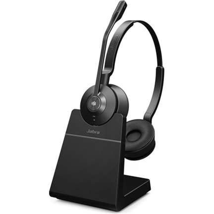 Jabra Engage 55 SE MS Teams Stereo Headset + Charging Station Black