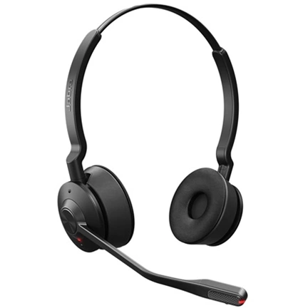 Jabra Engage 55 SE UC Stereo Headset + Charging Station Black
