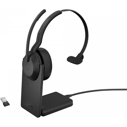Jabra Evolve2 55 Link380a UC Mono + Charging Stand
