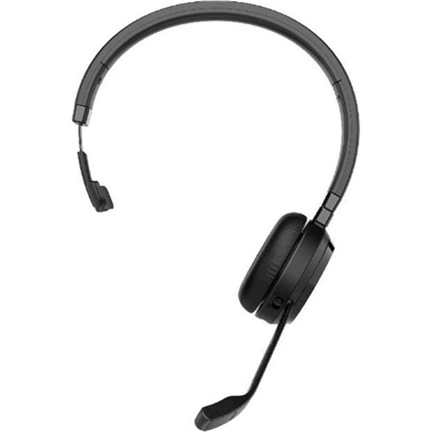 Jabra Evolve 65 TE MS Mono Bluetooth Headset + Charging Stand Black