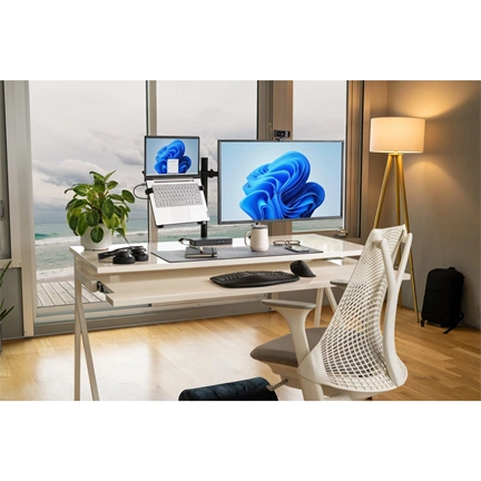 KENSINGTON SmartFit Ergo Dual Extended Monitor Arm