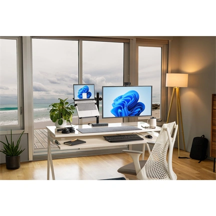 KENSINGTON SmartFit Ergo Dual Extended Monitor Arm