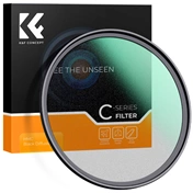 K&F Concept C Series Black Mist 1/2 lágyító szűrő, ultravékony többrétegű bevonat, 58mm