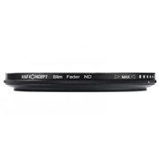 K&F Concept Slim vario ND 2-400 változtatható szürkeszűrő, 49 mm