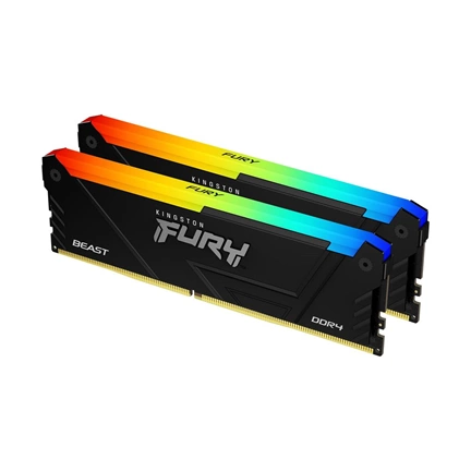 KINGSTON FURY Beast RGB Memória DDR4 32GB 2666MT/s CL16 DIMM (Kit of 2)
