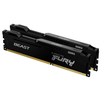 KINGSTON Fury Beast DDR3 1600MHz CL10 8GB Black Kit2