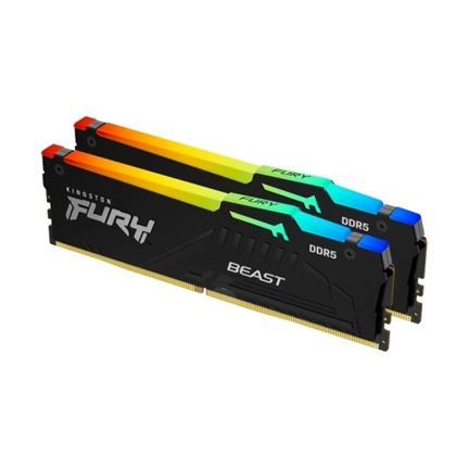 KINGSTON Fury Beast RGB DDR5 5200MHz CL36 64GB Kit2 AMD Expo