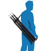 KUPO 080AC MIDI CLICK LIGHT STAND-3 PACK KIT
