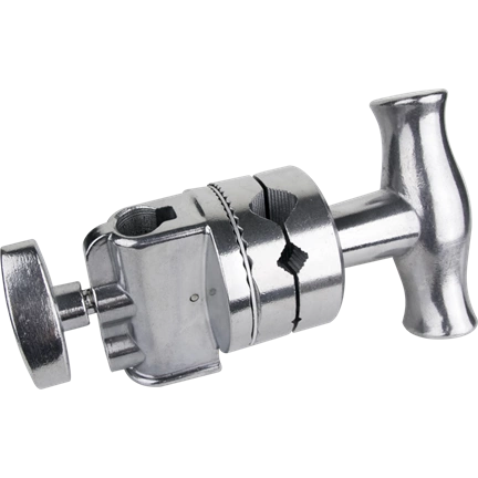 KUPO KCP-200 2-1/2" GRIP HEAD WITH BIG HANDLE - SILVER