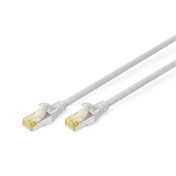 Kábel DIGITUS Professional CAT6A S/FTP patch 15m szürke