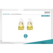 Kábel DIGITUS Professional CAT6A S/FTP patch 3m szürke