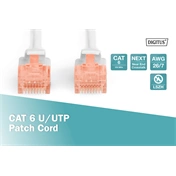 Kábel Digitus UTP CAT6 patch 3m szürke