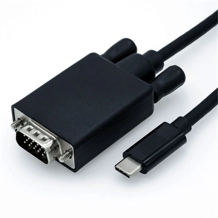 Kábel Roline Value USB Type C - VGA (D-SUB) Kábel M/M 3m