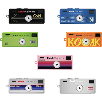 Kodak Charmera Millennium kulcstartós digitális fényképezőgép – meglepetésdoboz