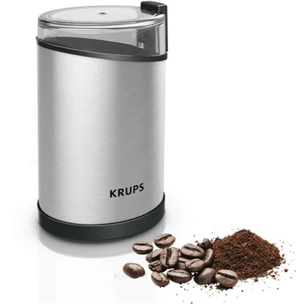 Krups GX204D10 Fast-Touch elektromos kávédaráló ezüst 200 W