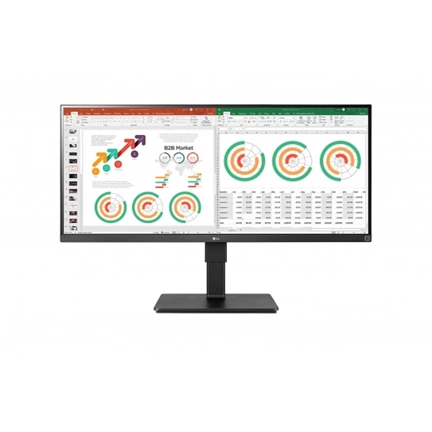 LG 34BN770-B 34" (3440x1440) 21:9 5ms 2xHDMI DisplayPort USB VESA Speaker UWQHD Black