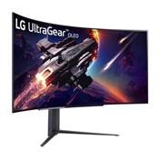 LG 45GR95QE-B 45" UltraGear OLED WQHD 800R ívelt 240Hz 0,03ms