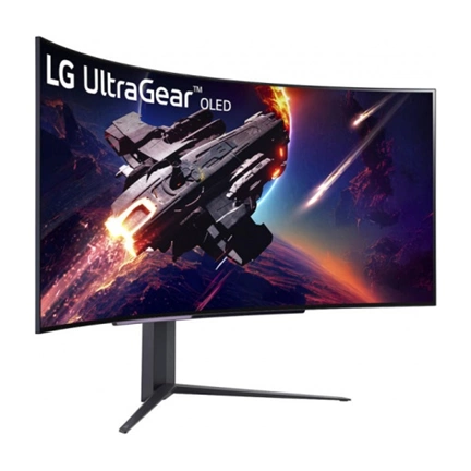 LG 45GR95QE-B 45" UltraGear OLED WQHD 800R ívelt 240Hz 0,03ms