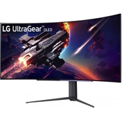 LG 45GR95QE-B 45" UltraGear OLED WQHD 800R ívelt 240Hz 0,03ms