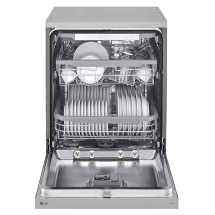 LG DF365FPS QuadWash mosogatógép - gőzös, TrueSteam, automatikus ajtónyitás, 14 teríték, ThinQ WiFi
