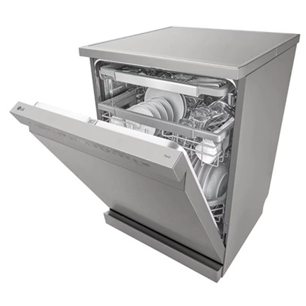 LG DF365FPS QuadWash mosogatógép - gőzös, TrueSteam, automatikus ajtónyitás, 14 teríték, ThinQ WiFi