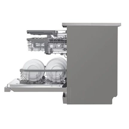 LG DF365FPS QuadWash mosogatógép - gőzös, TrueSteam, automatikus ajtónyitás, 14 teríték, ThinQ WiFi