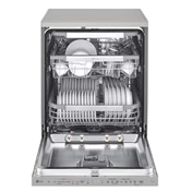 LG DF455HPS QuadWash mosogatógép - gőzös, TrueSteam, automatikus ajtónyitás, 14 teríték, ThinQ WiFi